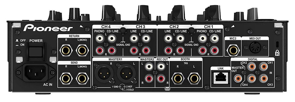 Pioneer DJM900NXS 4-Channel High End DJ Mixer - View 4 | MusicMarket