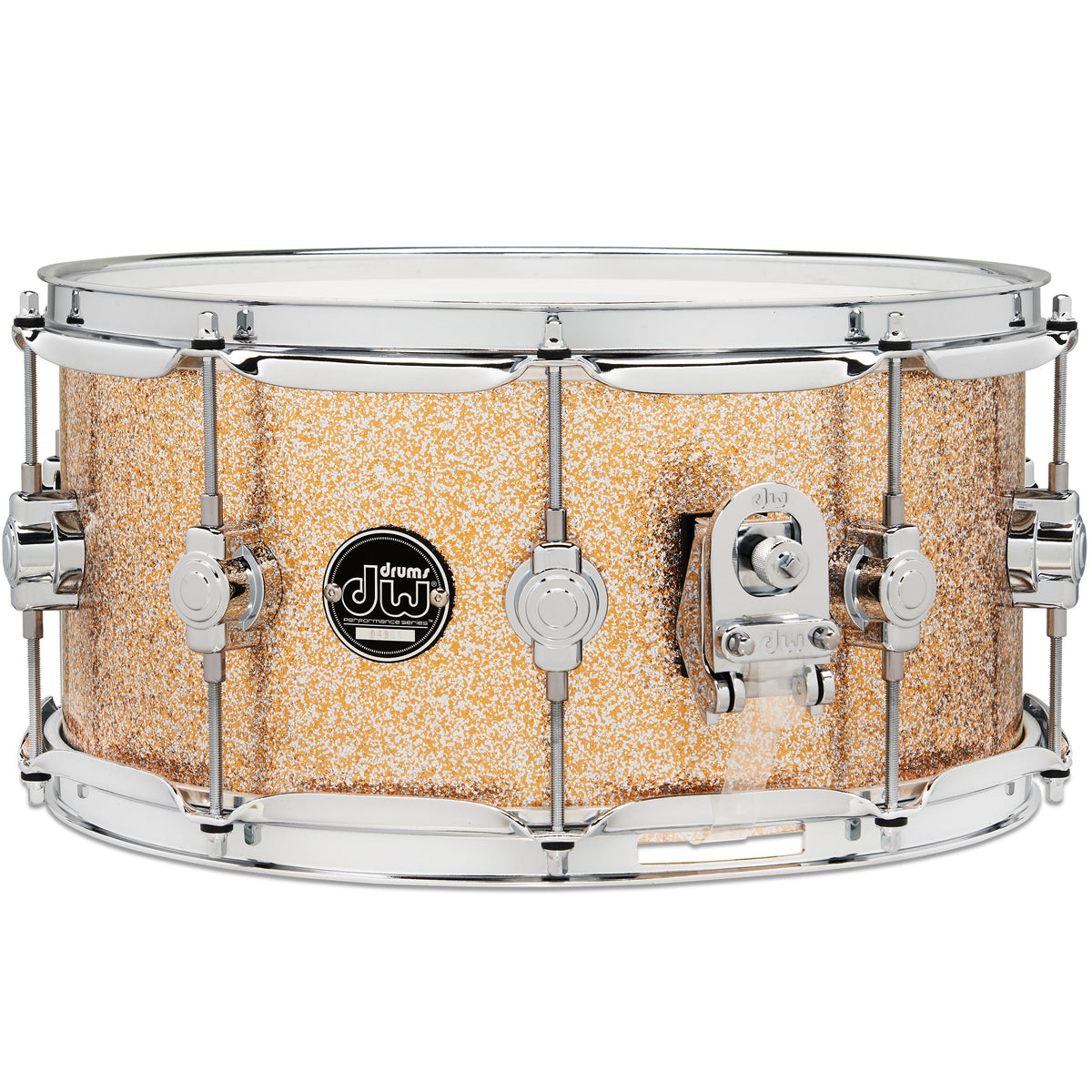 Drum Workshop Performance Series 6.5x14 Snare Drum - Bermuda Sparkle - View 2 | MusicMarket