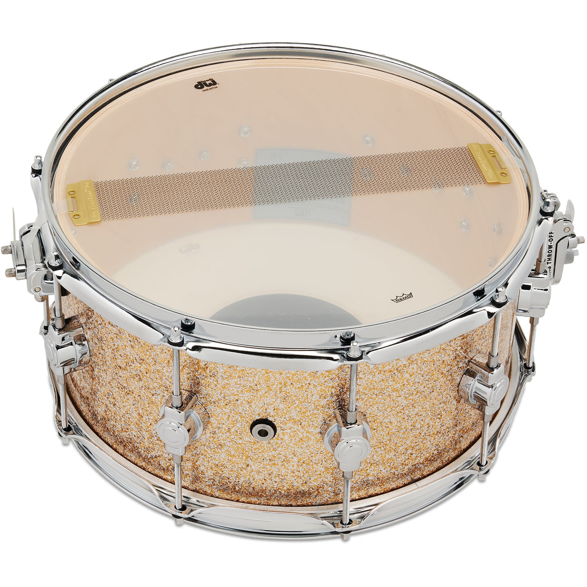 Drum Workshop Performance Series 6.5x14 Snare Drum - Bermuda Sparkle - View 5 | MusicMarket
