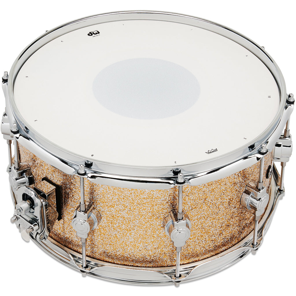 Drum Workshop Performance Series 6.5x14 Snare Drum - Bermuda Sparkle - View 4 | MusicMarket