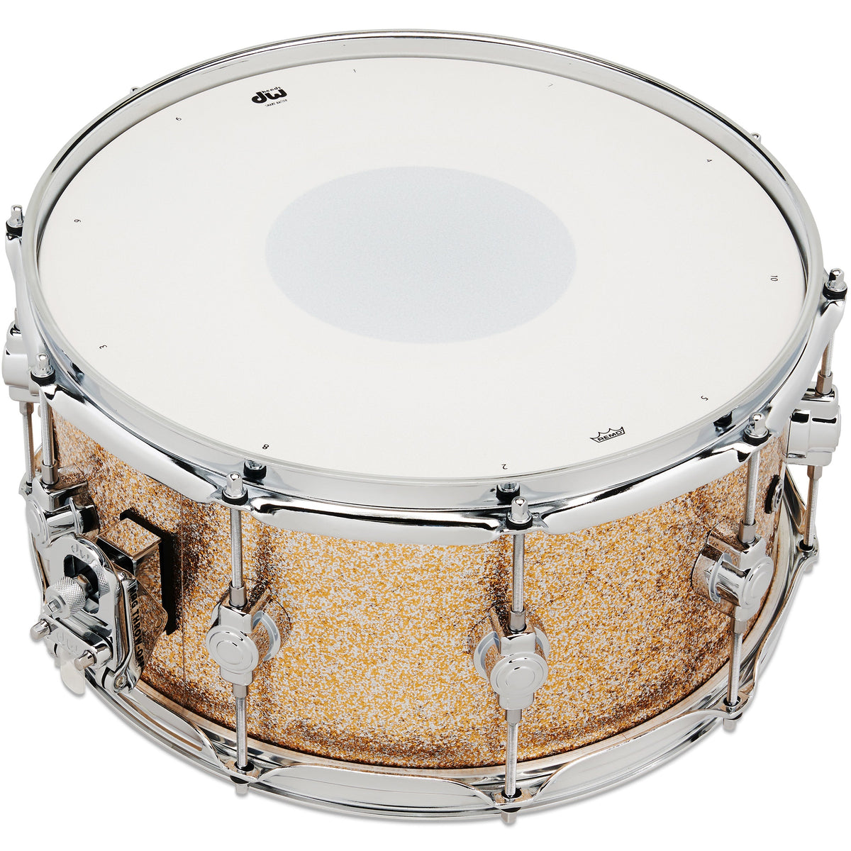 Drum Workshop Performance Series 6.5x14 Snare Drum - Bermuda Sparkle - View 4 | MusicMarket