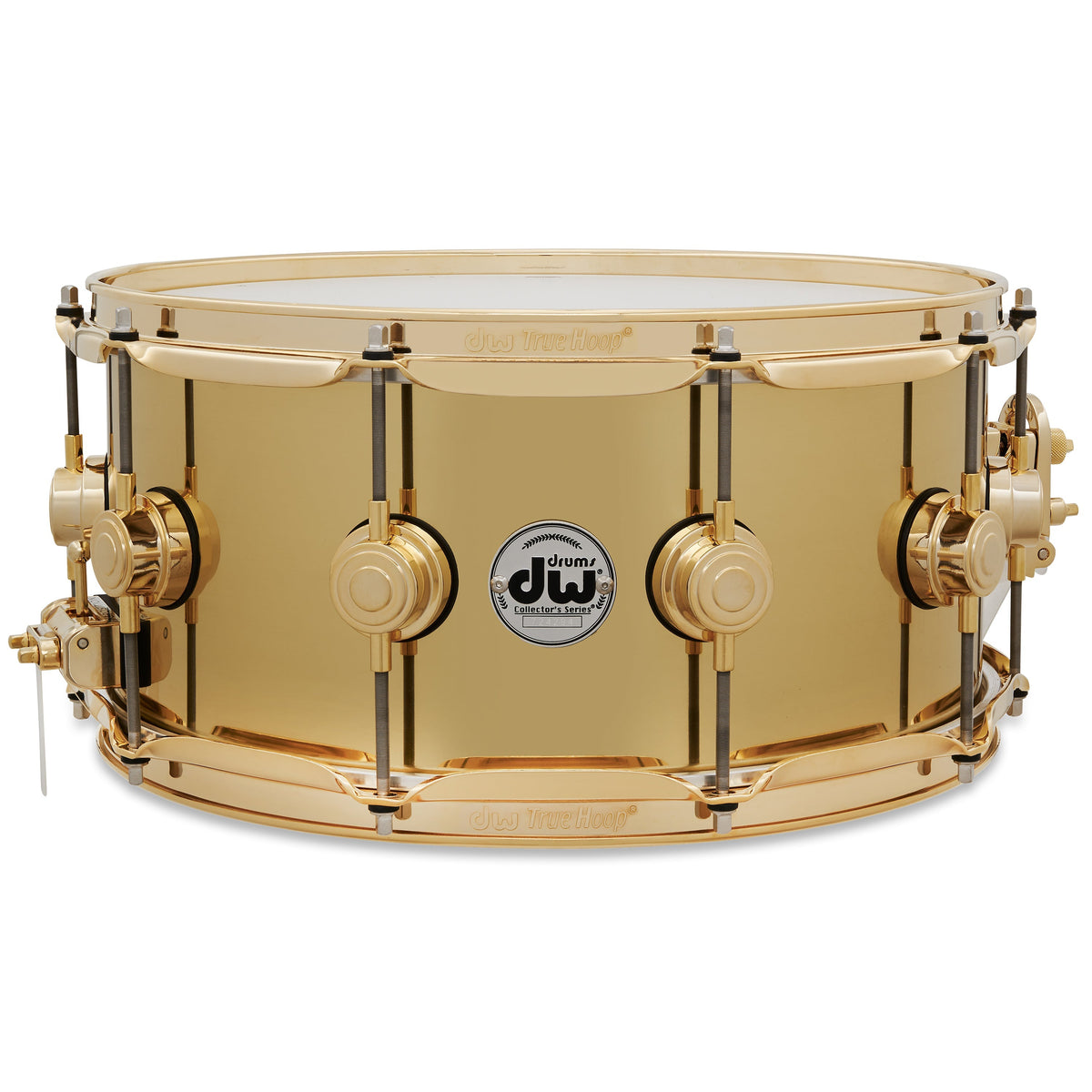 Drum Workshop Collectors Series 6.5x14 Snare Drum - Polished Brass - MusicMarket