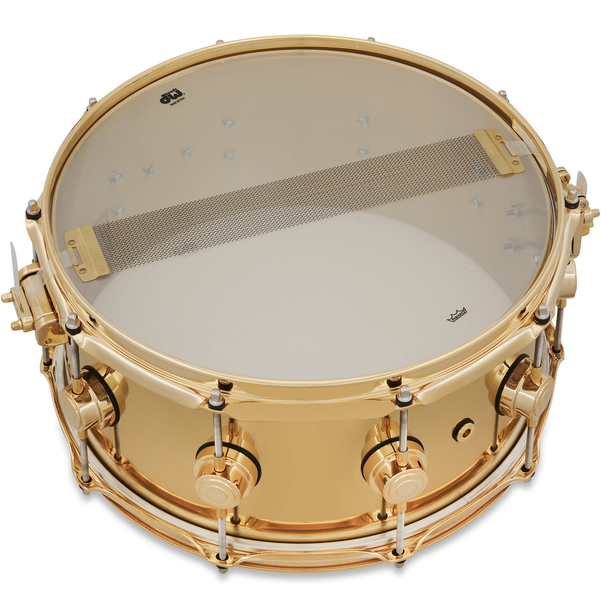 Drum Workshop Collectors Series 6.5x14 Snare Drum - Polished Brass - View 3 | MusicMarket