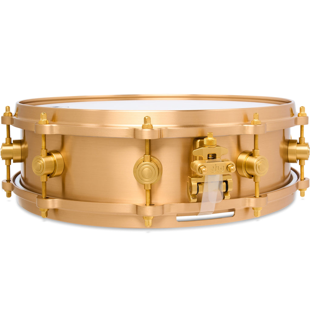 Drum Workshop True-Cast Bell Bronze 4x14” Snare Drum - View 2 | MusicMarket