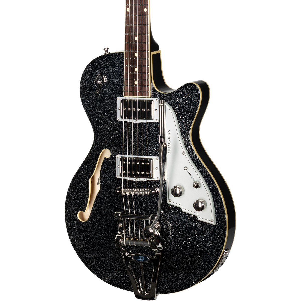 Duesenberg Starplayer TV Semi-Hollow Electric Guitar - Midnight Flake - View 5 | MusicMarket