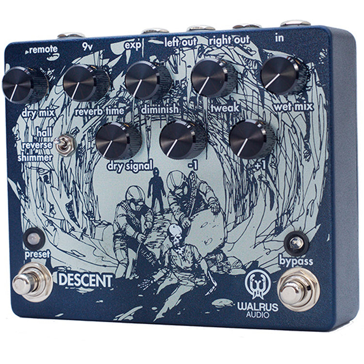 Walrus Audio Descent Reverb/Octave Machine Pedal - View 3 | MusicMarket