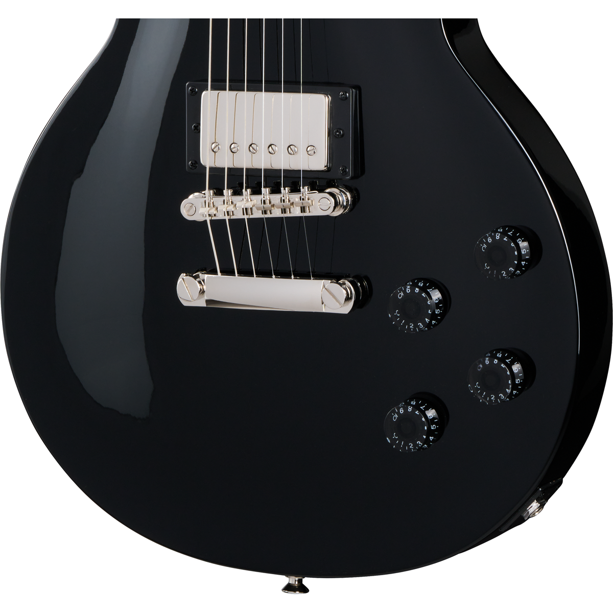 Epiphone Les Paul Tribute Electric Guitar - Ebony - View 6 | MusicMarket