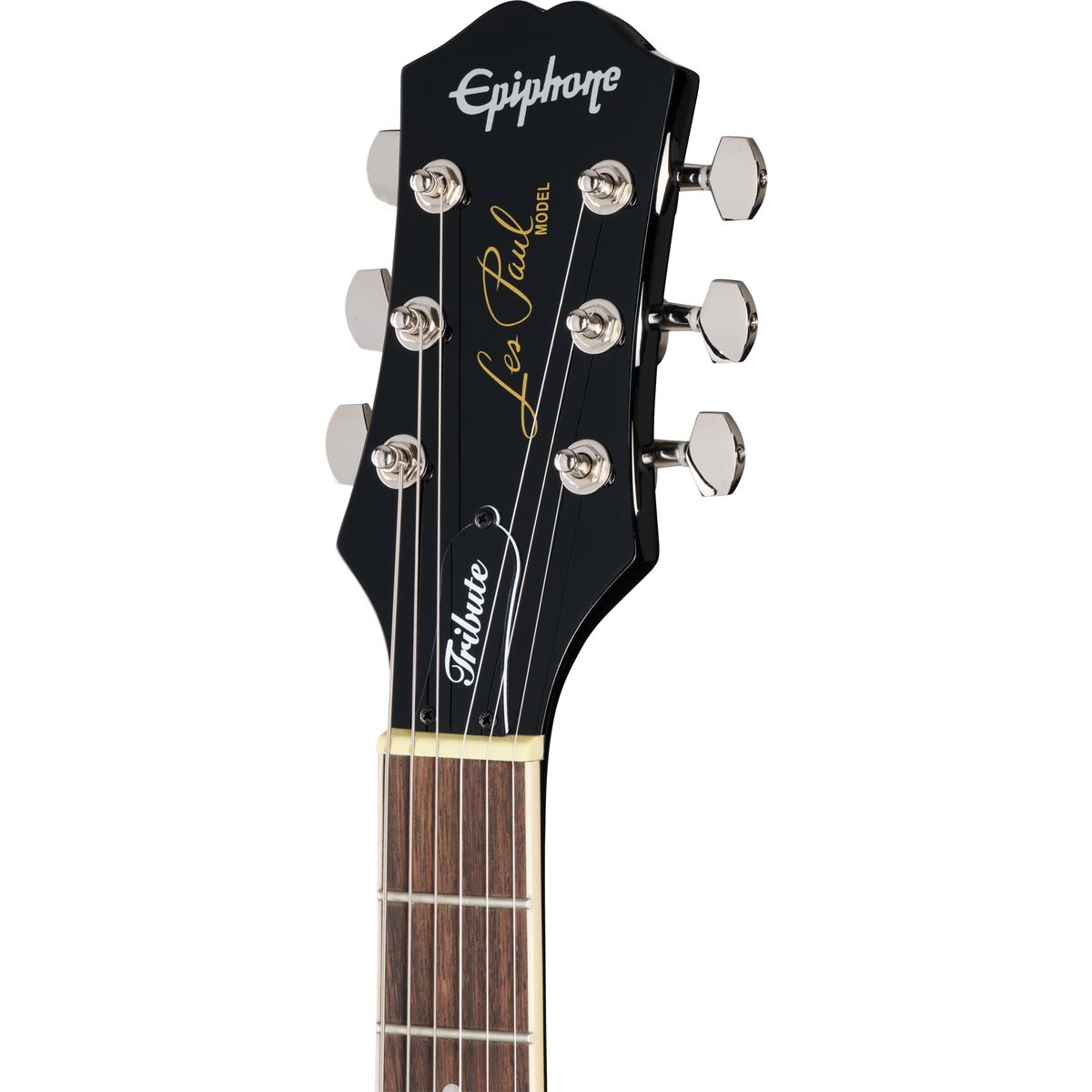 Epiphone Les Paul Tribute Electric Guitar - Ebony - View 4 | MusicMarket