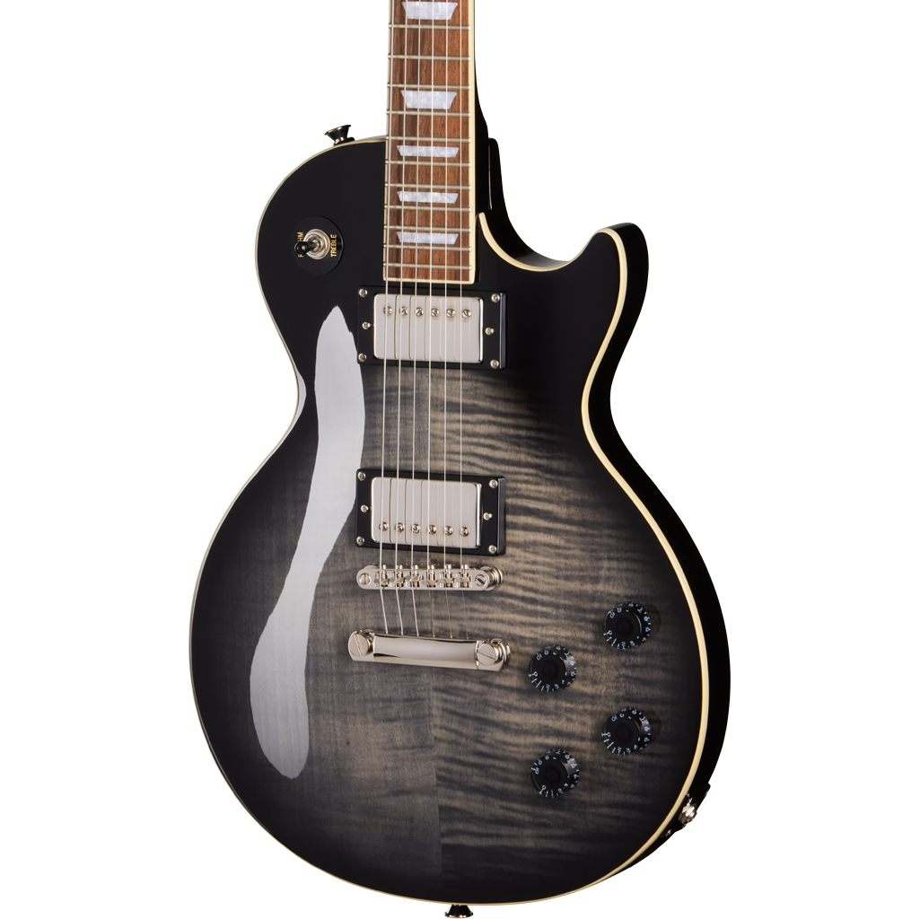 Epiphone Les Paul Tribute Plus Electric Guitar - Ebony Burst - MusicMarket