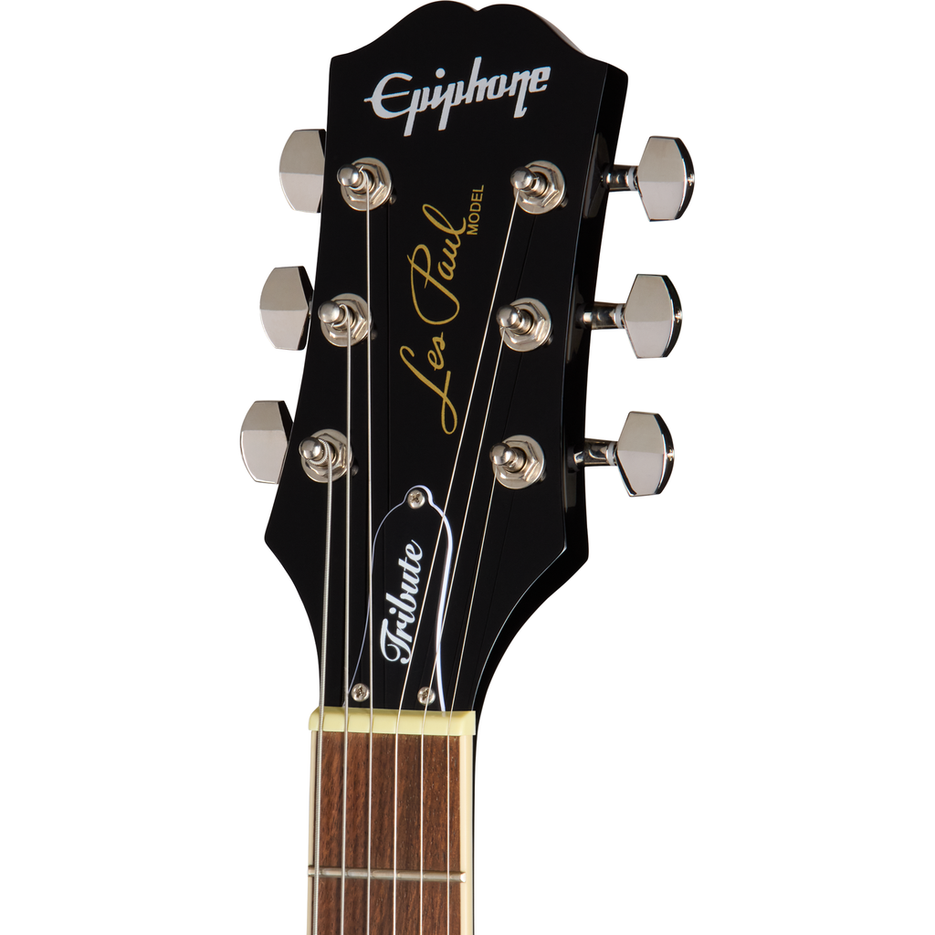 Epiphone Les Paul Tribute Plus Electric Guitar - Ebony Burst - View 4 | MusicMarket