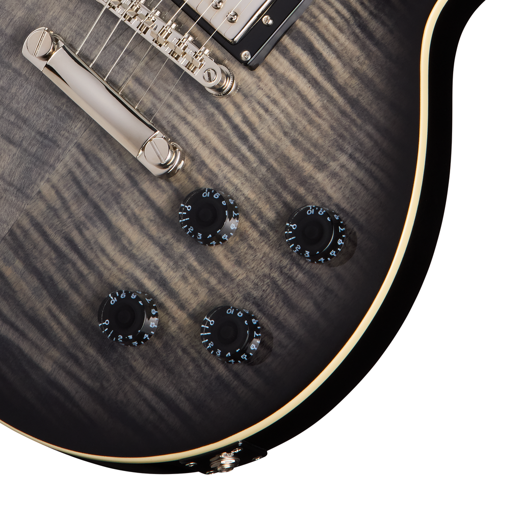Epiphone Les Paul Tribute Plus Electric Guitar - Ebony Burst - View 7 | MusicMarket