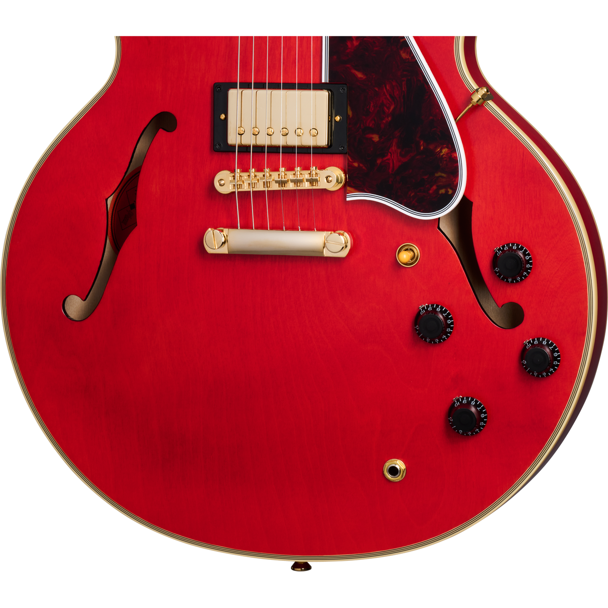 Epiphone 1959 ES-355 Semi Hollow Electric Guitar - Cherry Red - View 6 | MusicMarket