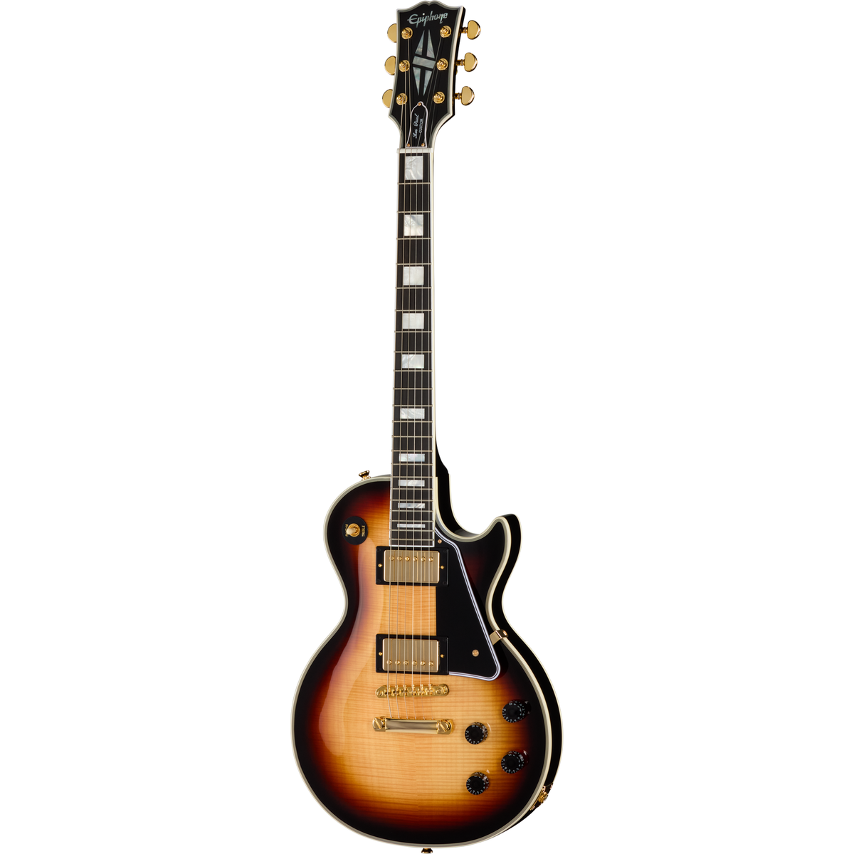 Epiphone IGC Les Paul Custom Electric Guitar - Sedona Burst - View 2 | MusicMarket
