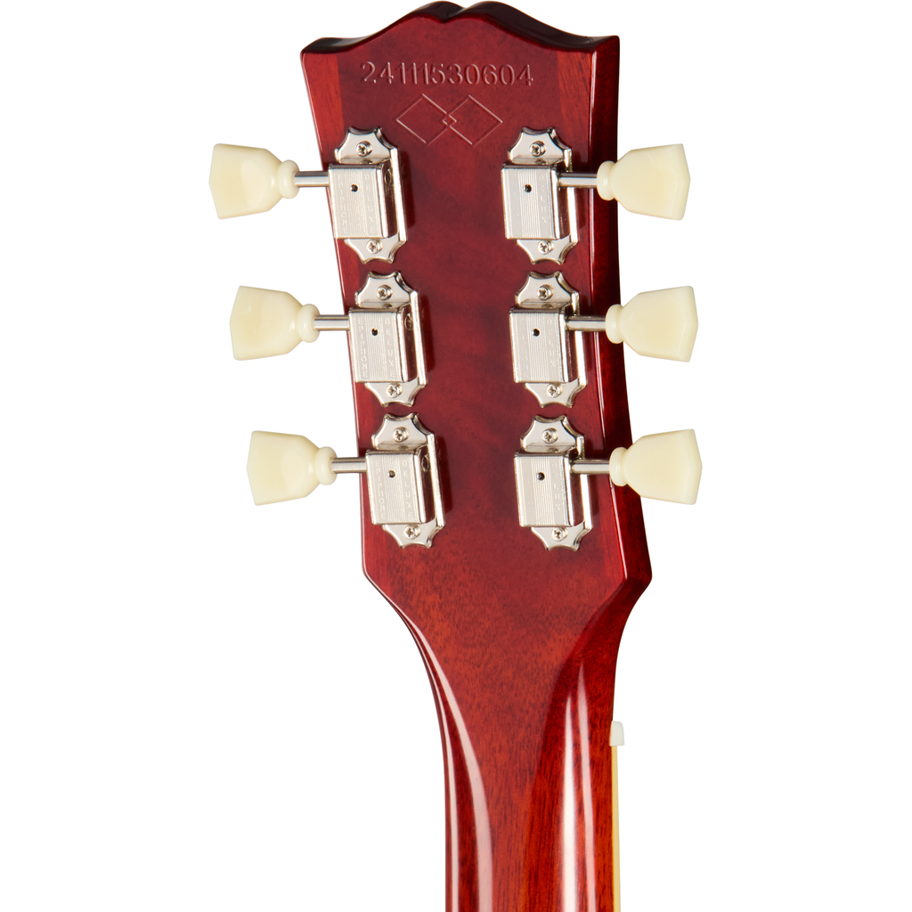 Epiphone 1959 Les Paul Standard Reissue Left Handed Electric Guitar - Deep Cherry Sunburst - View 5 | MusicMarket