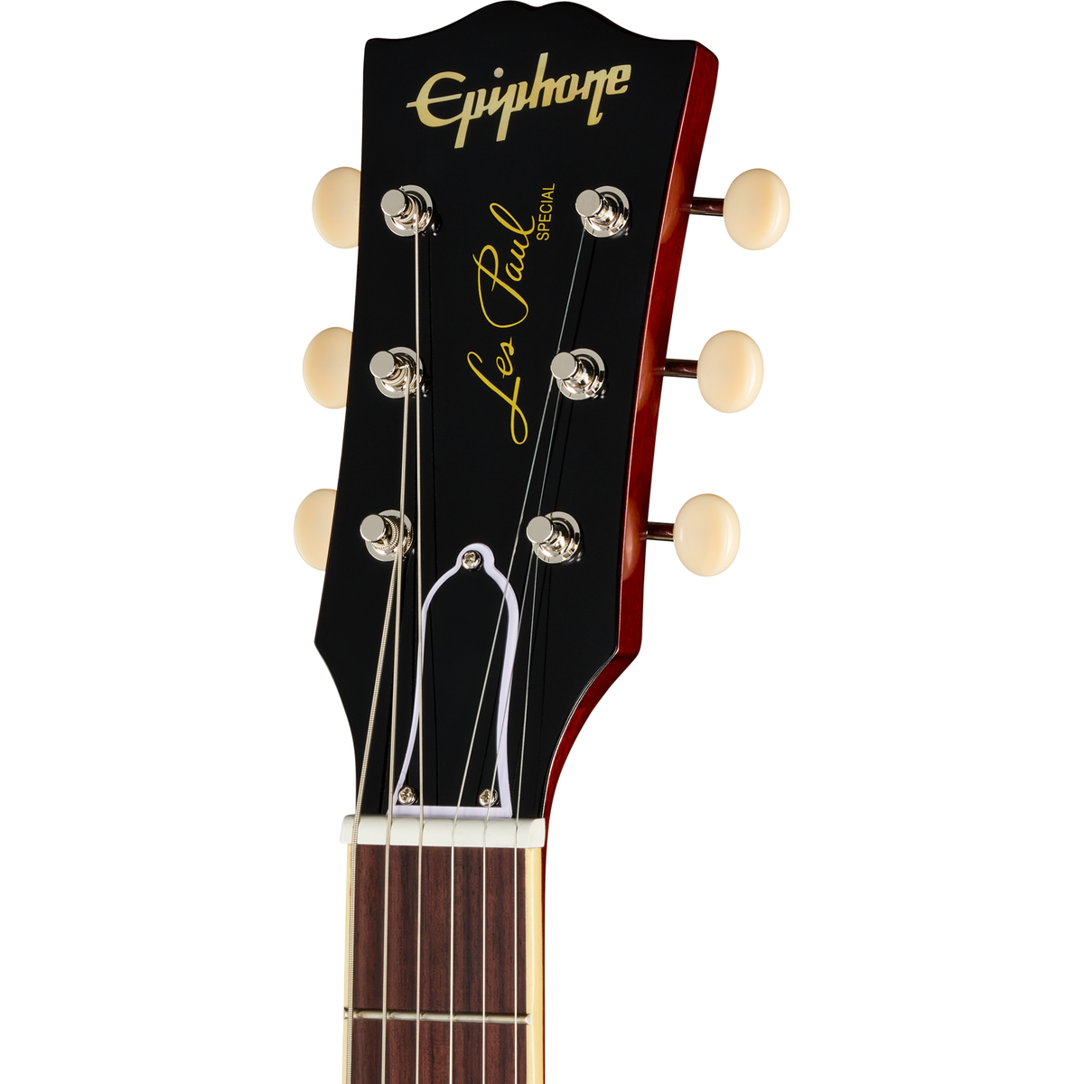 Epiphone IGC 1960 Les Paul Special Double Cut Reissue Electric Guitar - Cherry Red - View 4 | MusicMarket