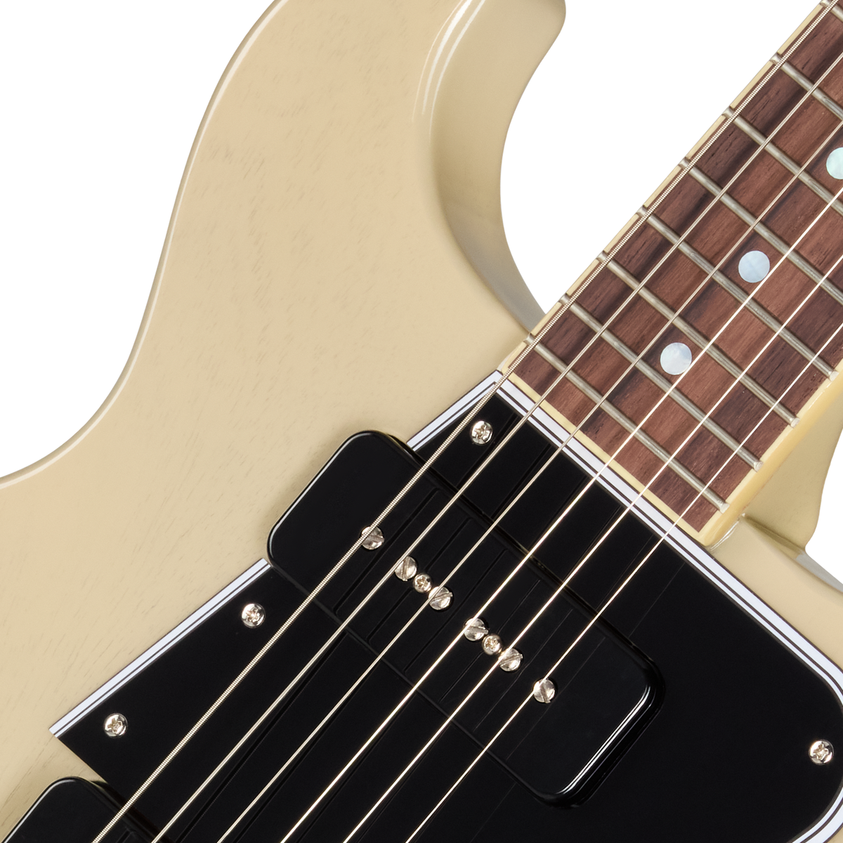 Epiphone IGC 1960 Les Paul Special Double Cut Reissue Electric Guitar - TV White - View 6 | MusicMarket