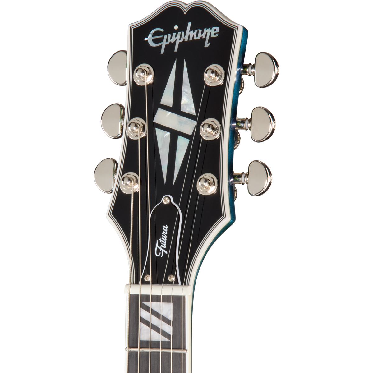 Epiphone Futura ES-355 Semi-Hollow Electric Guitar - Dragonfly Shift - View 4 | MusicMarket