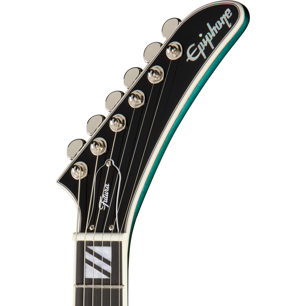 Epiphone Futura Explorer Custom Electric Guitar - Dragonfly Shift - View 4 | MusicMarket