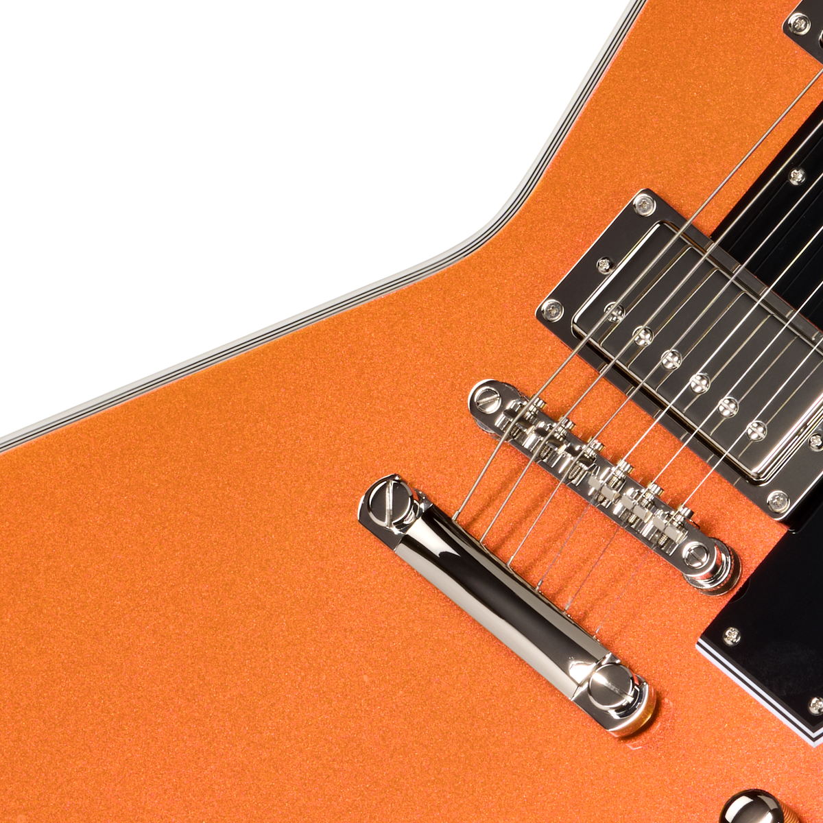 Epiphone Futura Explorer Custom Electric Guitar - Firestorm Shift - View 6 | MusicMarket