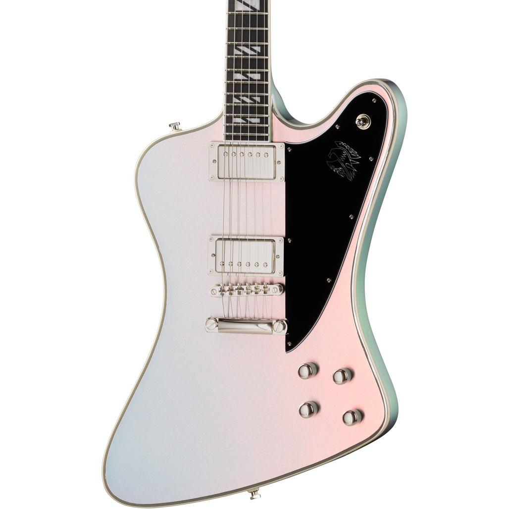 Epiphone Futura Firebird Custom Electric Guitar - Quicksilver Shift - MusicMarket