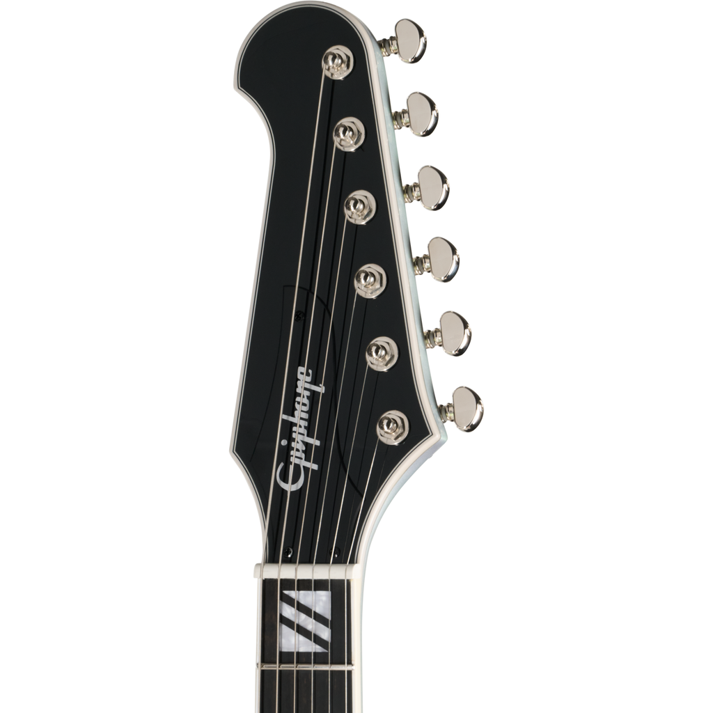 Epiphone Futura Firebird Custom Electric Guitar - Quicksilver Shift - View 4 | MusicMarket