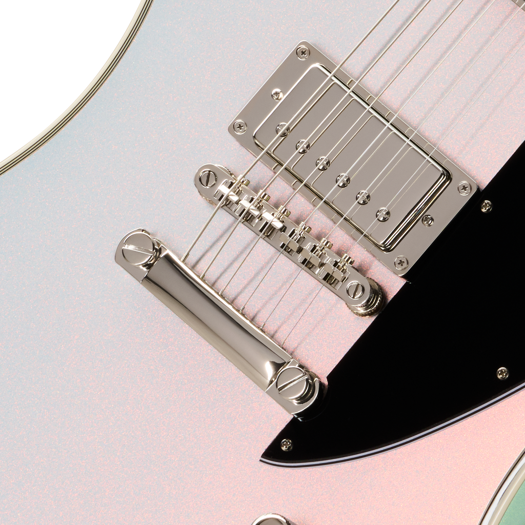 Epiphone Futura Firebird Custom Electric Guitar - Quicksilver Shift - View 6 | MusicMarket
