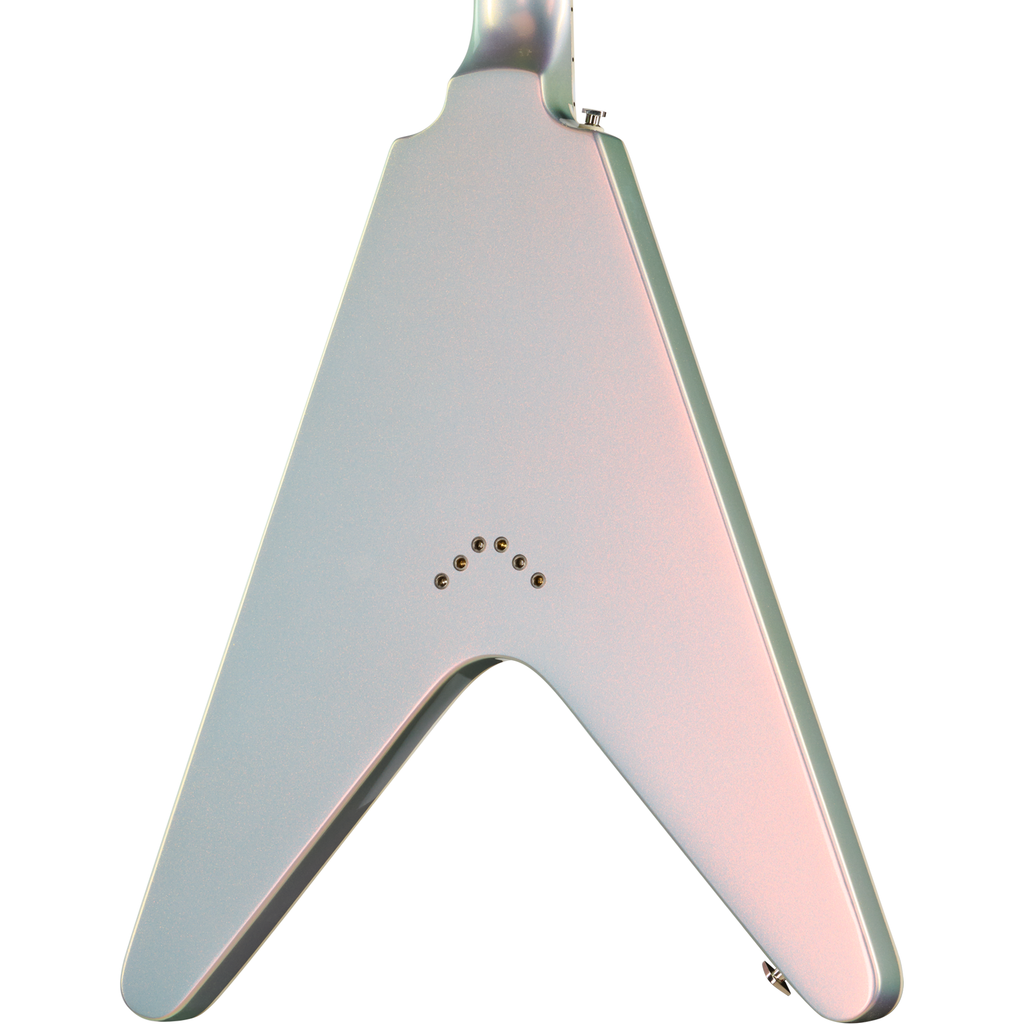 Epiphone Futura Flying V Custom Electric Guitar - Quicksilver Shift - View 8 | MusicMarket