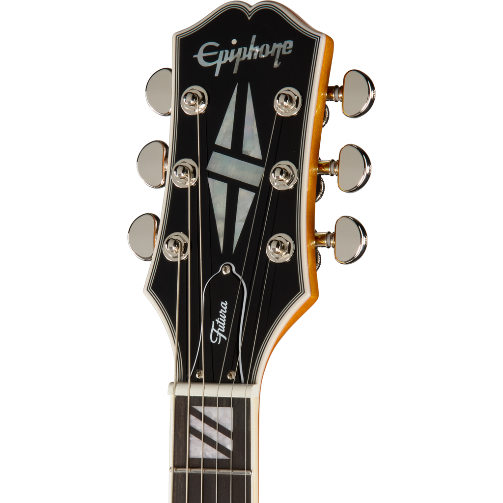 Epiphone Futura Les Paul Custom Electric Guitar - Firestorm Shift - View 4 | MusicMarket