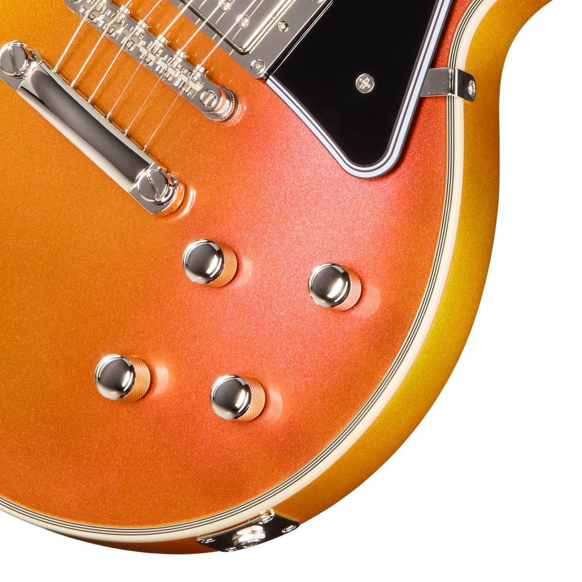 Epiphone Futura Les Paul Custom Electric Guitar - Firestorm Shift - View 7 | MusicMarket
