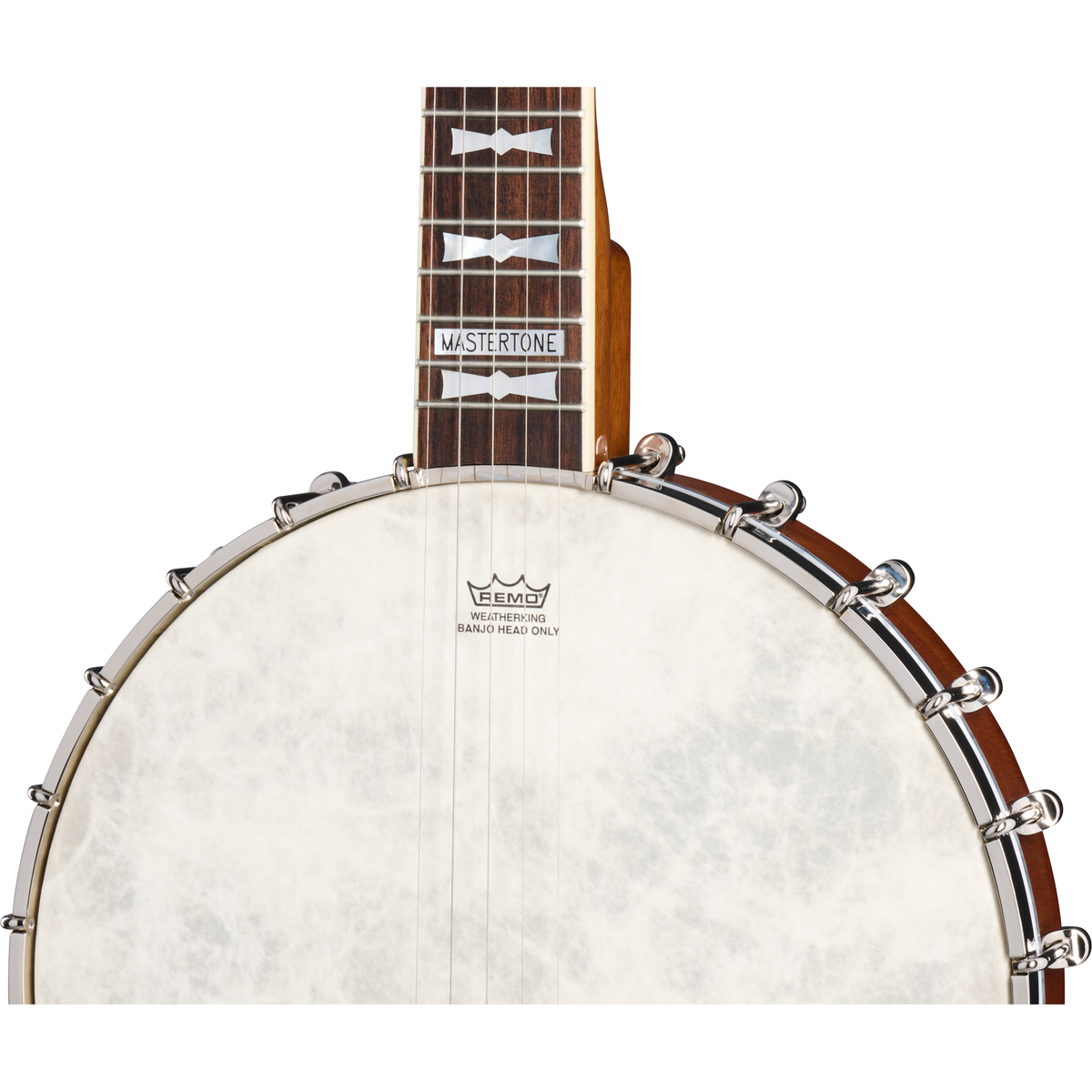 Epiphone Mastertone Bowtie Open Back Banjo - Natural - View 7 | MusicMarket