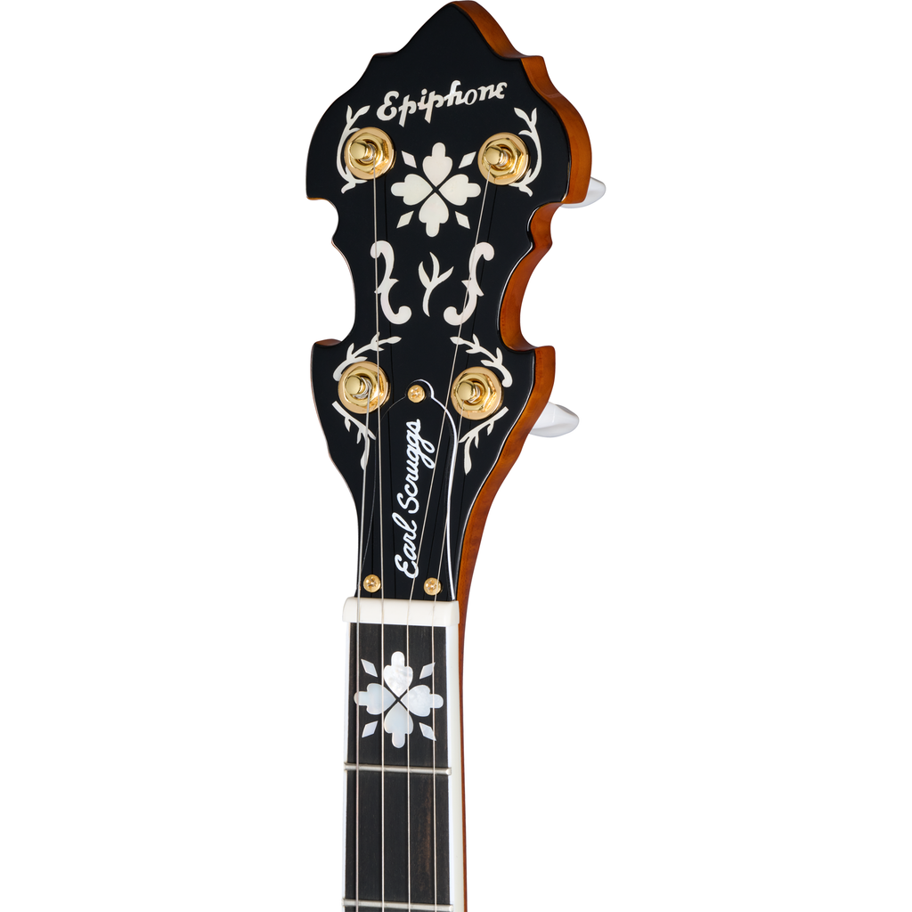 Epiphone Earl Scruggs Golden Deluxe Banjo - Vintage Sunburst - View 5 | MusicMarket