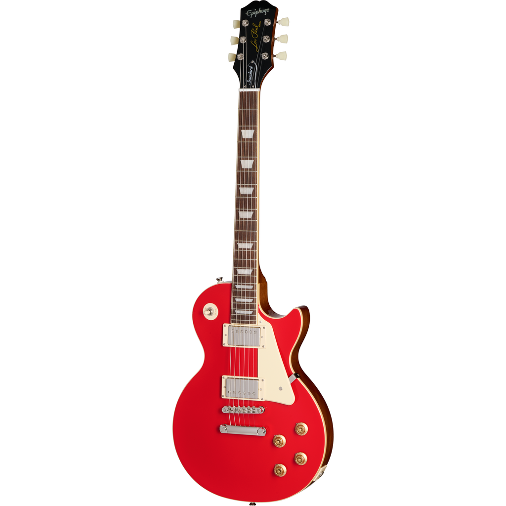 Epiphone Les Paul Standard 50s Electric Guitar - Cardinal Red - View 2 | MusicMarket