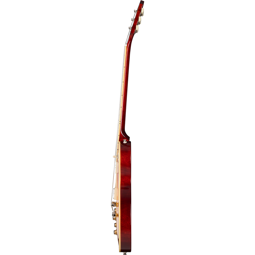 Epiphone Les Paul Standard 50s Left Handed Electric Guitar - Washed Cherry Sunburst - View 4 | MusicMarket