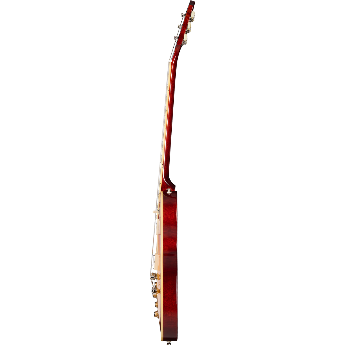 Epiphone Les Paul Standard 50s Left Handed Electric Guitar - Washed Cherry Sunburst - View 4 | MusicMarket