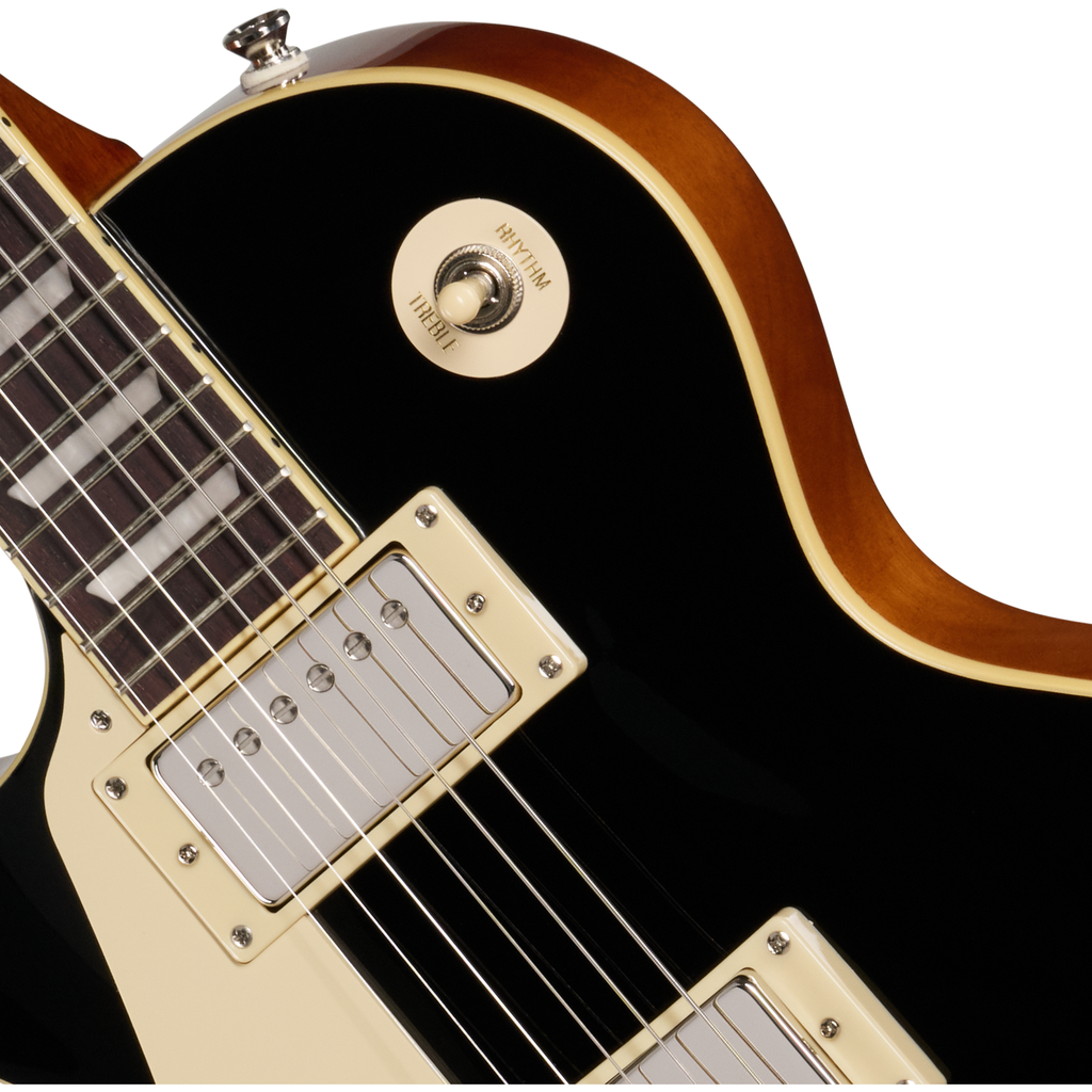 Epiphone Les Paul Standard 60s Left Handed Electric Guitar w/ Rosewood Fingerboard - Ebony - View 6 | MusicMarket