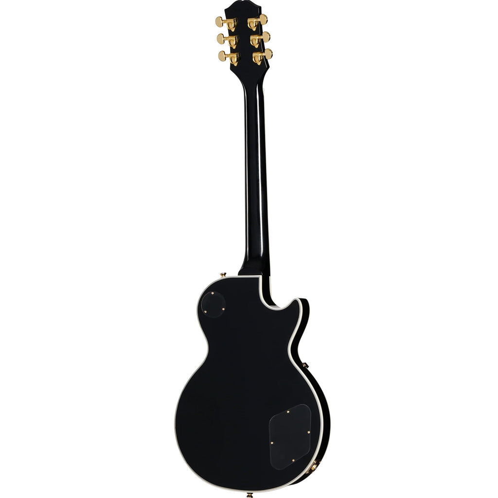 Epiphone Les Paul Custom Left Handed Electric Guitar - Ebony - View 3 | MusicMarket