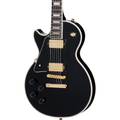 Epiphone Les Paul Custom Left Handed Electric Guitar - Ebony - MusicMarket