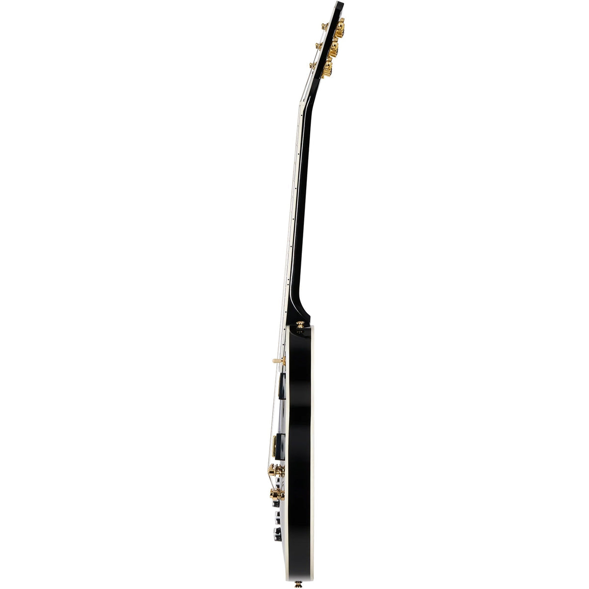 Epiphone Les Paul Custom Left Handed Electric Guitar - Ebony - View 4 | MusicMarket