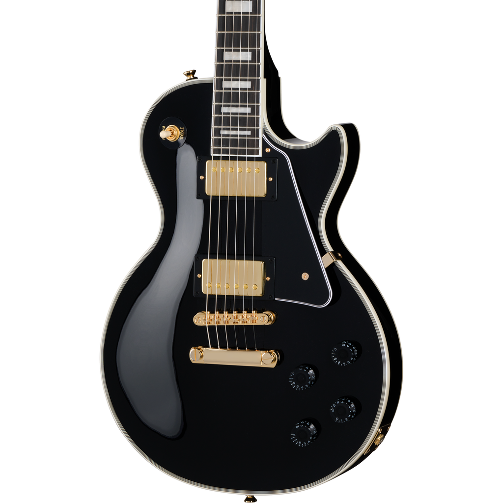 Epiphone Les Paul Custom Electric Guitar - Ebony - MusicMarket