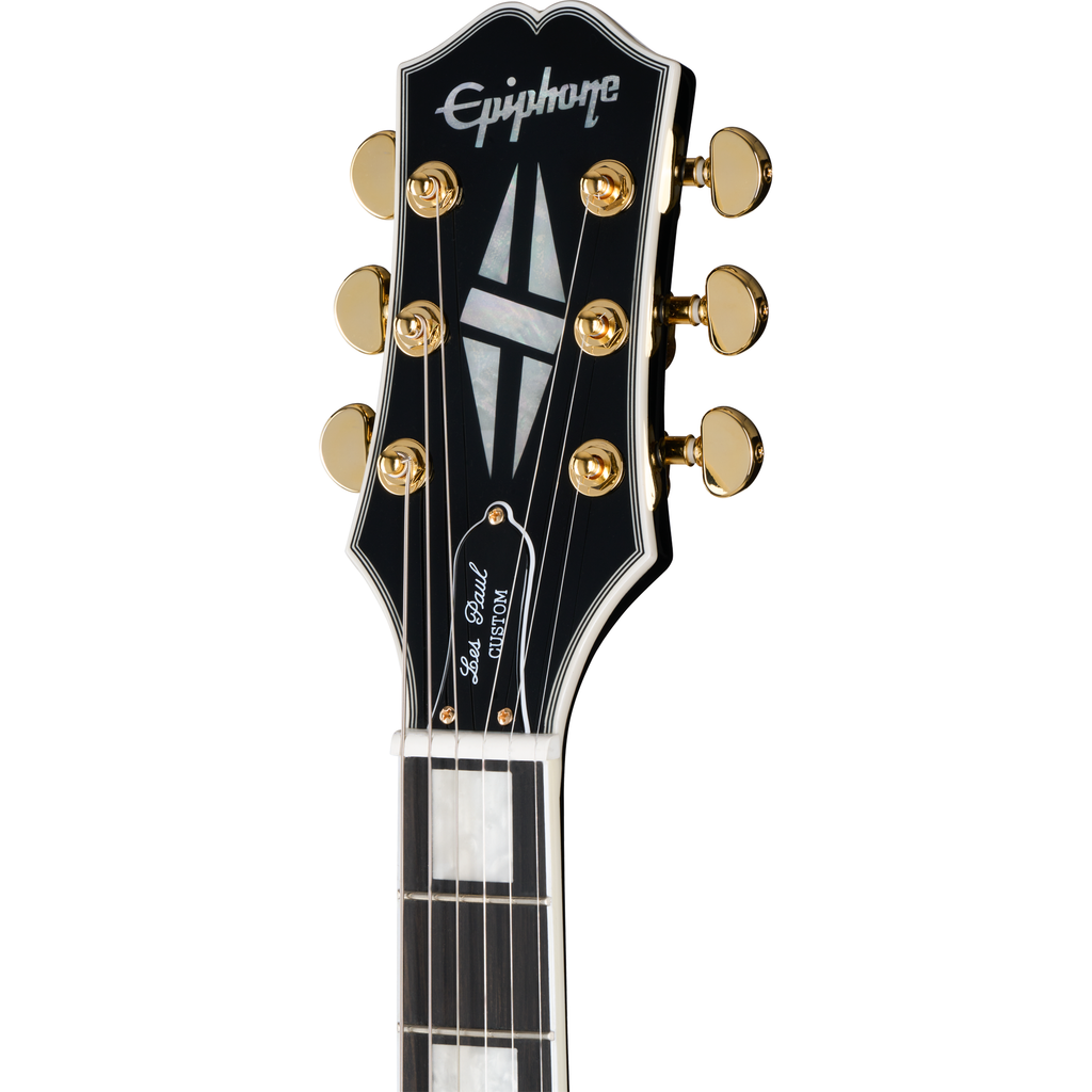 Epiphone Les Paul Custom Electric Guitar - Ebony - View 5 | MusicMarket