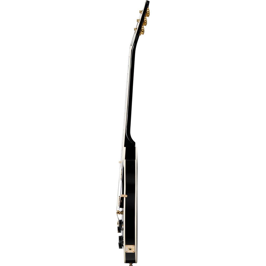 Epiphone Les Paul Custom Electric Guitar - Ebony - View 4 | MusicMarket
