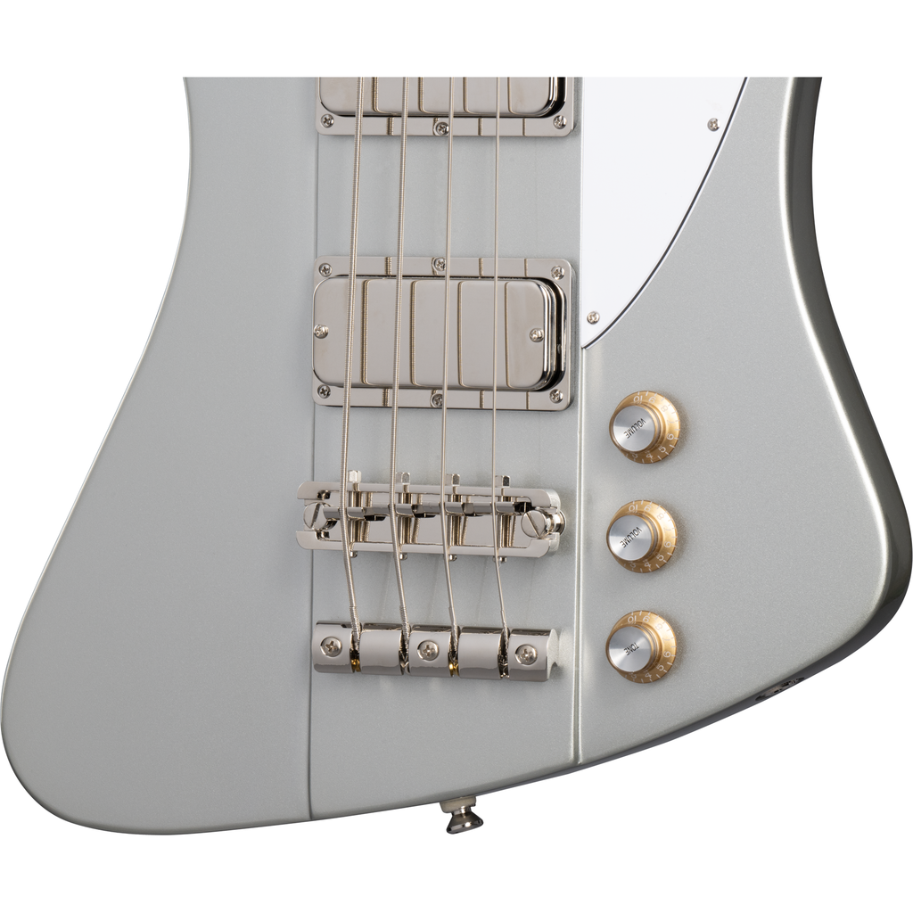 Epiphone Thunderbird '64 Electric Bass Guitar - Silver Mist - View 7 | MusicMarket