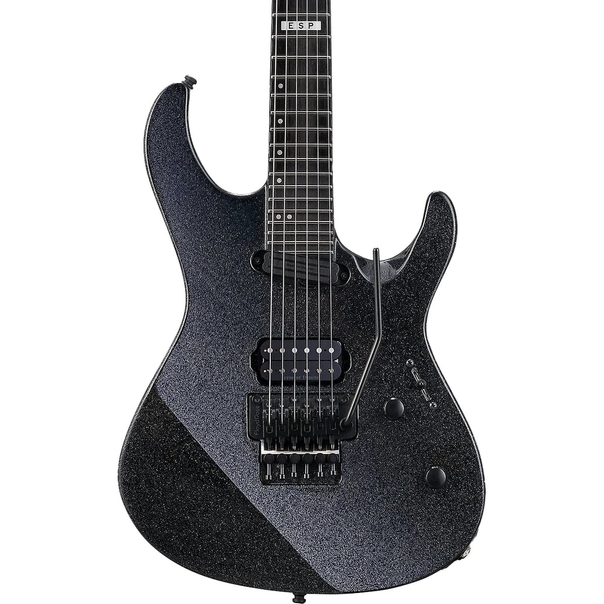 ESP E-II Maverick Electric Guitar - Gun Metallic Black - MusicMarket