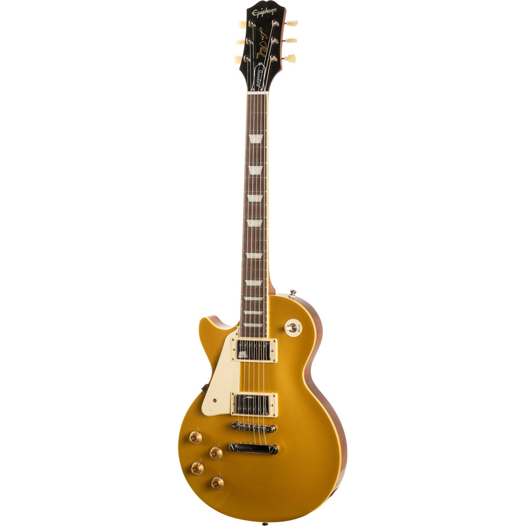 Epiphone Left Handed Les Paul Standard 50s Electric Guitar - Metallic Gold - View 4 | MusicMarket