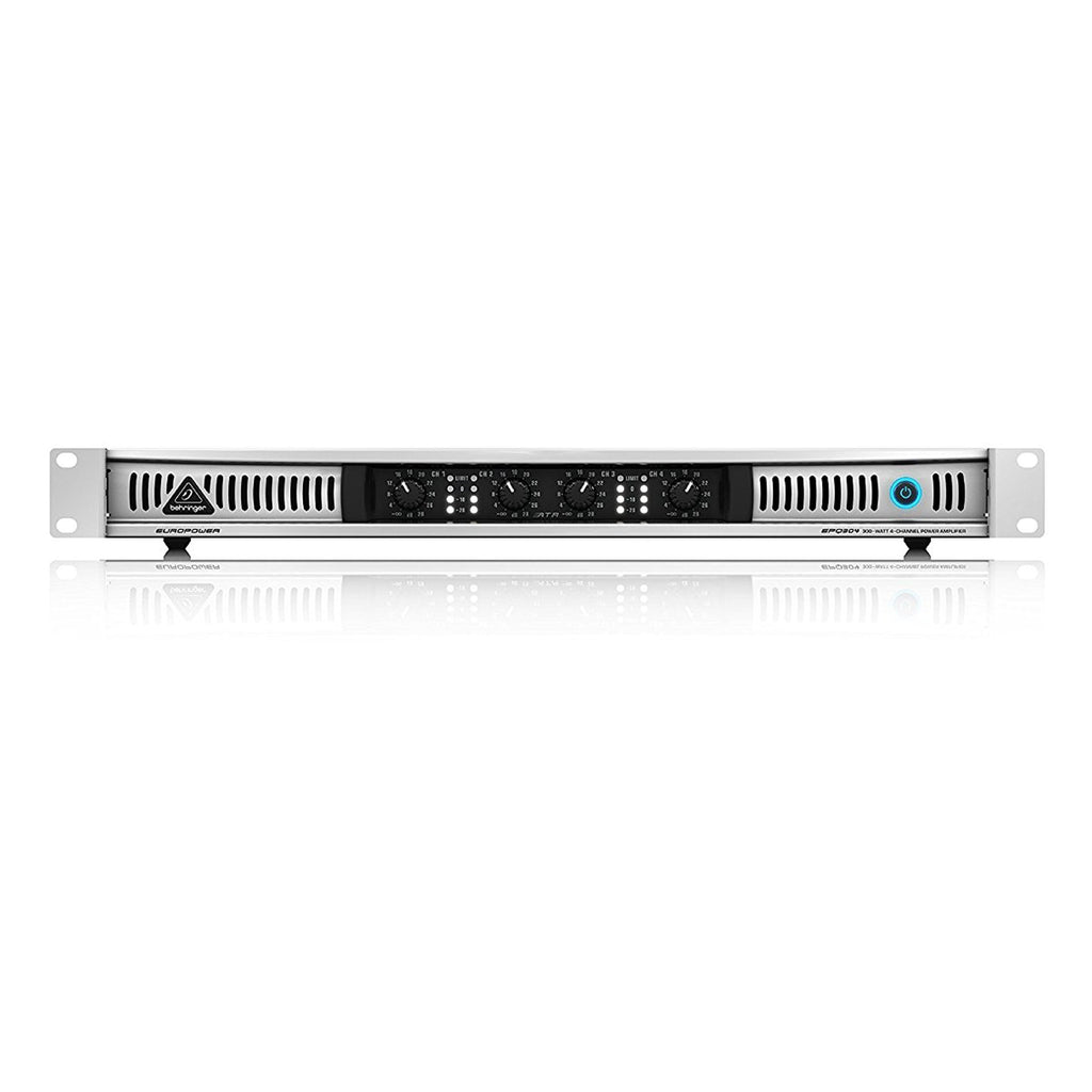 Behringer EPQ304 Europower 300-Watt Light Weight 4-Channel Power Amplifier - MusicMarket