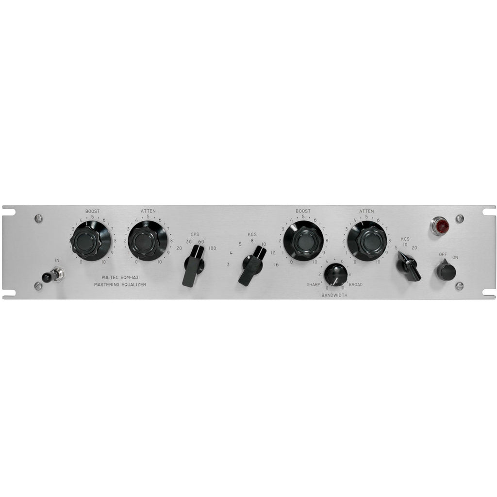 Pultec EQP-1A3-SS Solid State Equalizer with API Gain Stage, Silver Faceplate - MusicMarket