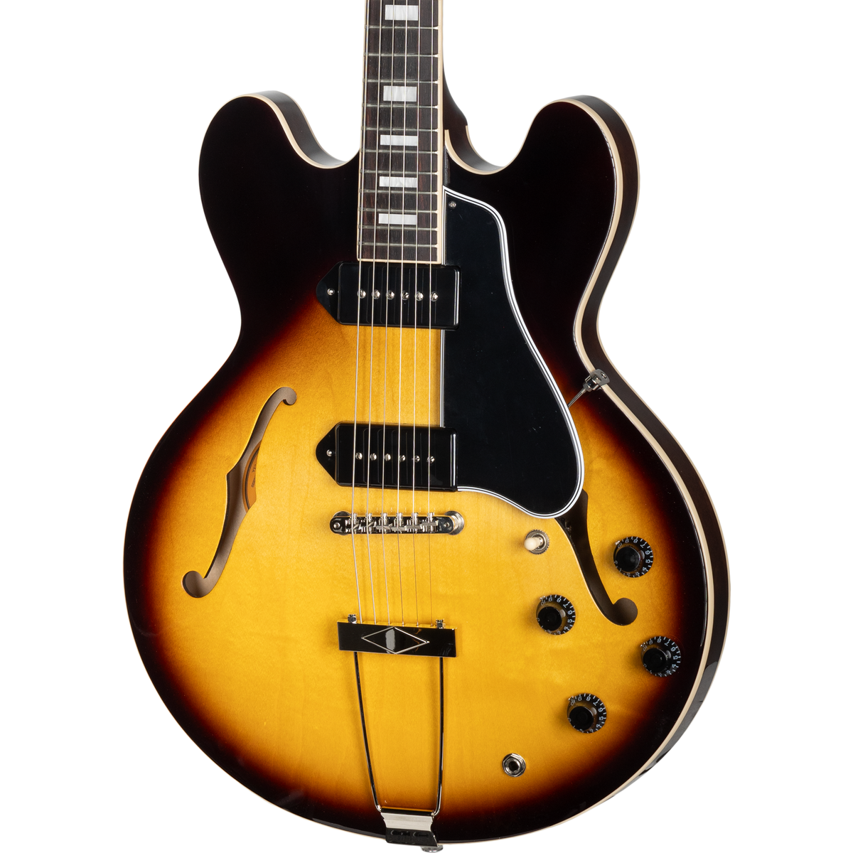 Gibson ES-330 Hollowbody Electric Guitar - Tobacco Sunburst - View 8 | MusicMarket