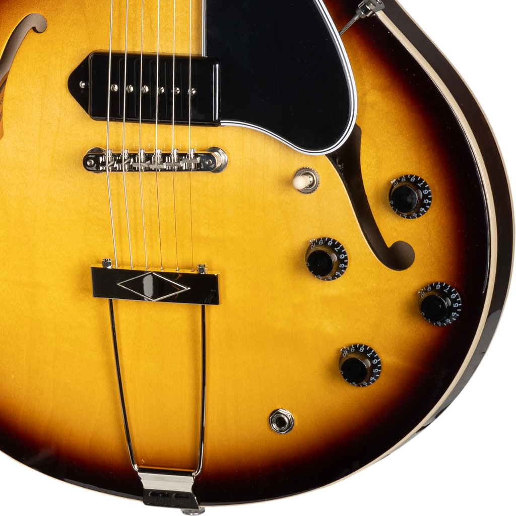 Gibson ES-330 Hollowbody Electric Guitar - Tobacco Sunburst - View 13 | MusicMarket