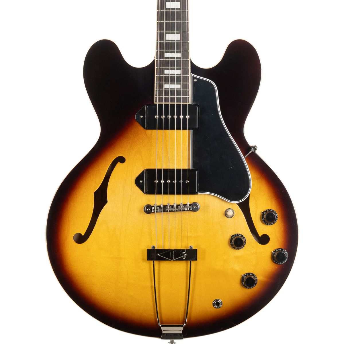 Gibson ES-330 Hollowbody Electric Guitar - Tobacco Sunburst - View 14 | MusicMarket
