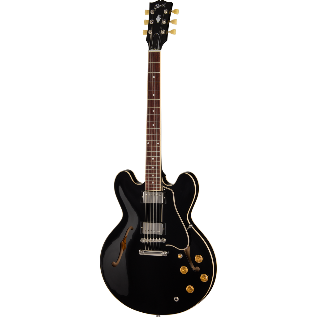 Gibson ES-335 50s Semi-Hollow Electric Guitar - Ebony - View 2 | MusicMarket